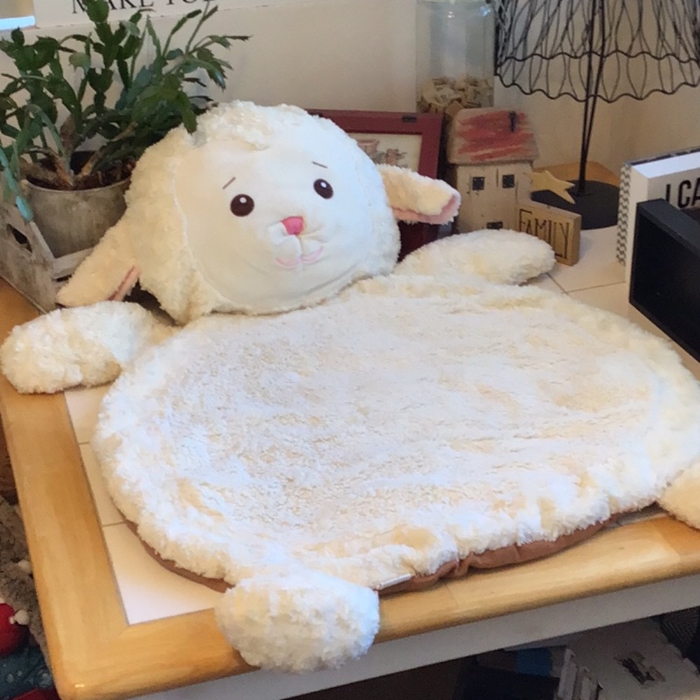 ‘Bestever’ Soft Plush Mary Meyer Baby Lamb Mat
